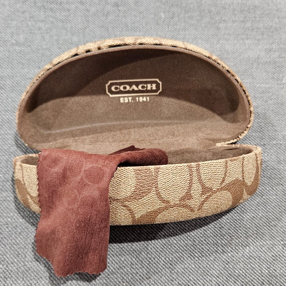 Coach Hard Side Eyeglass Case